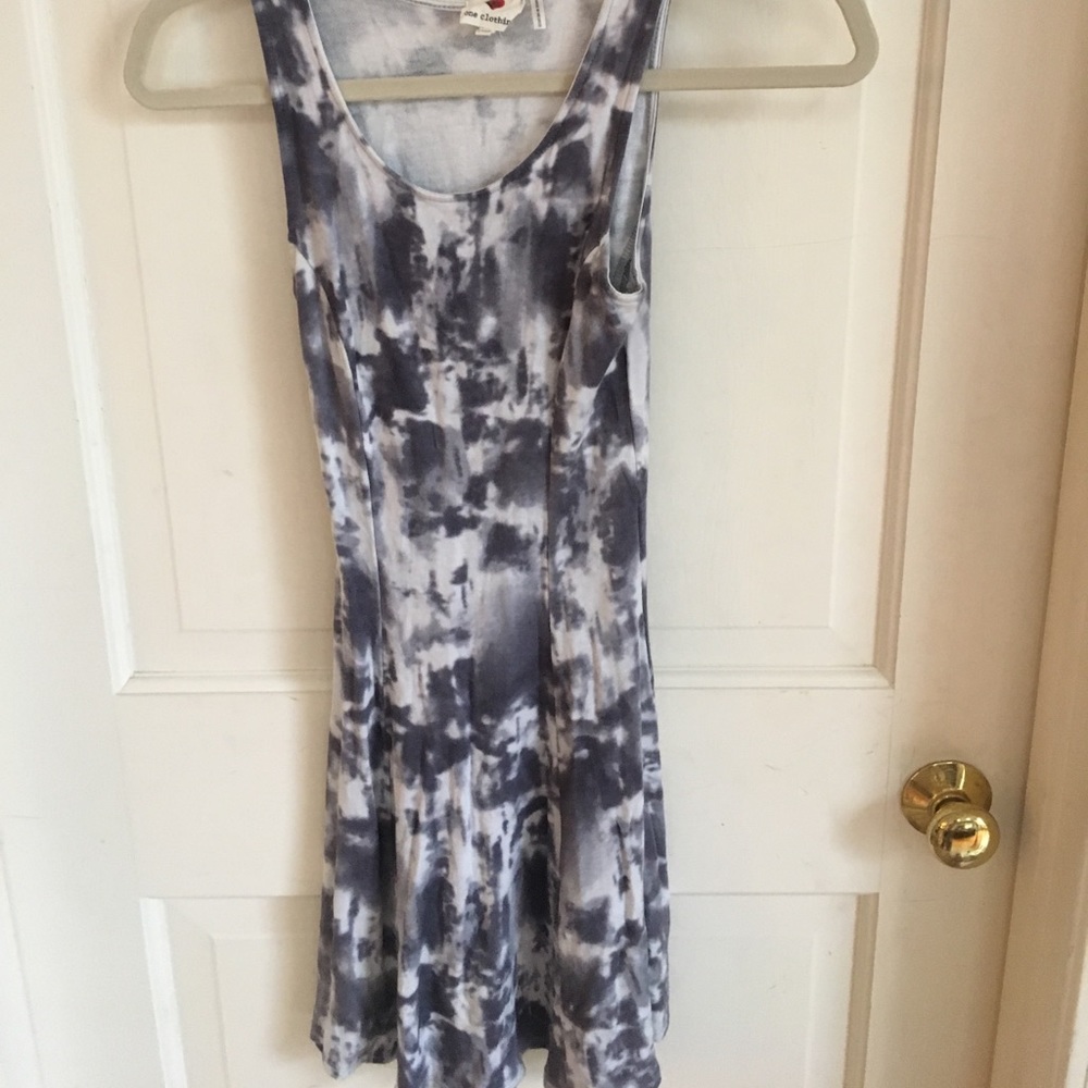 Soft tie dye dress